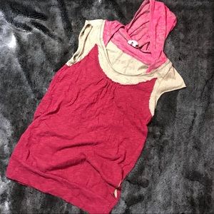 BOGO🥑 Free people hooded shirt with pockets